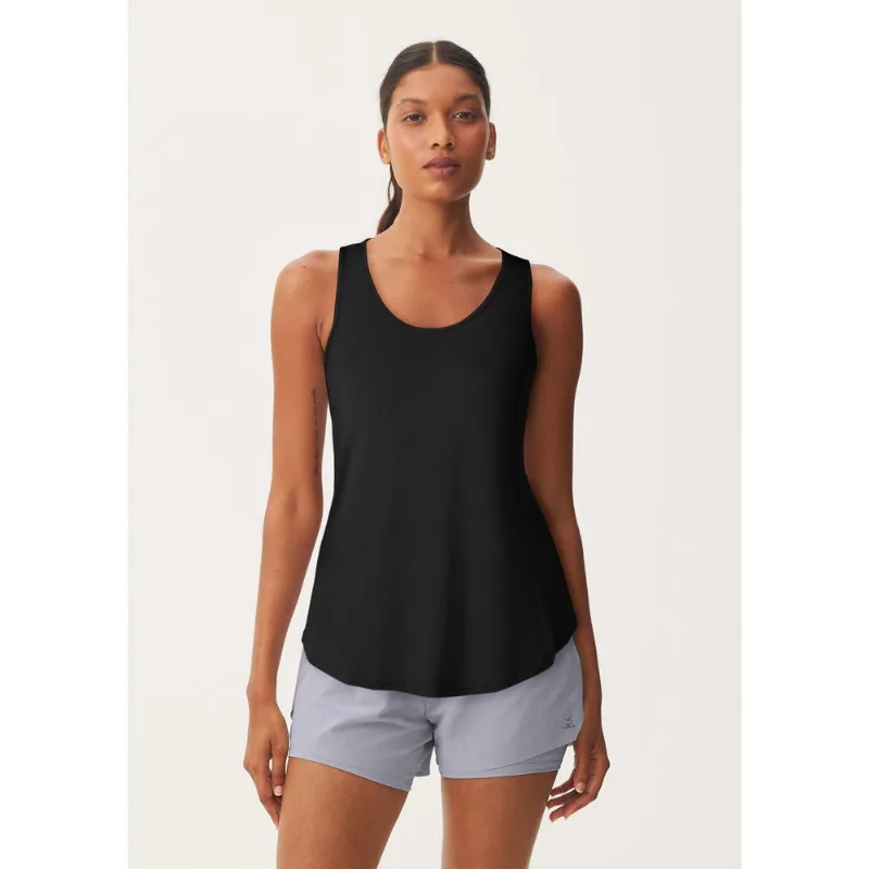 Regata Feminina Esportiva Alongada Easy Care - Preto P