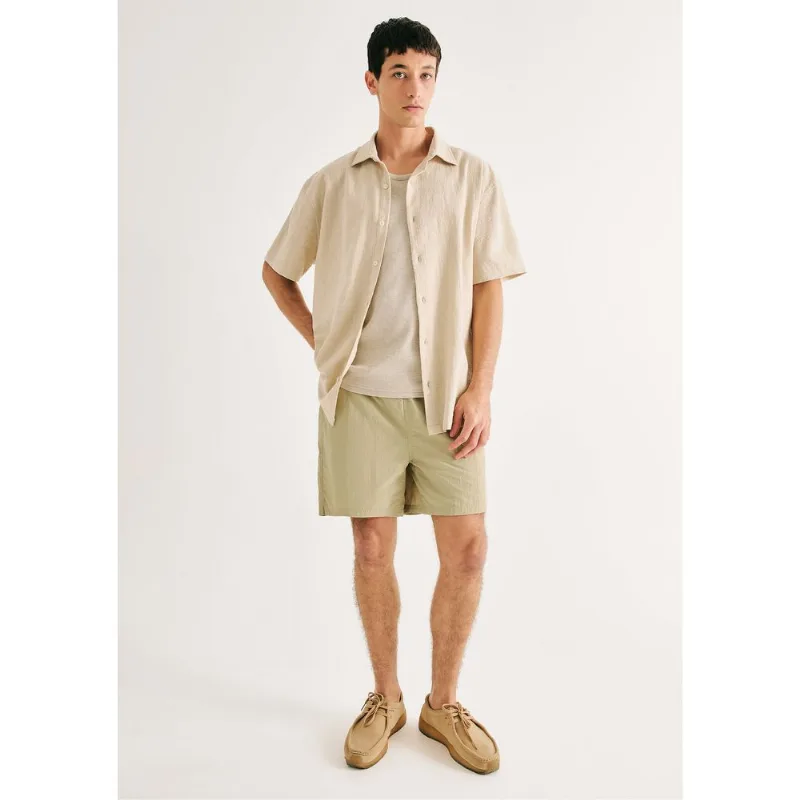 Shorts De Banho Masculino Texturizado - Verde M