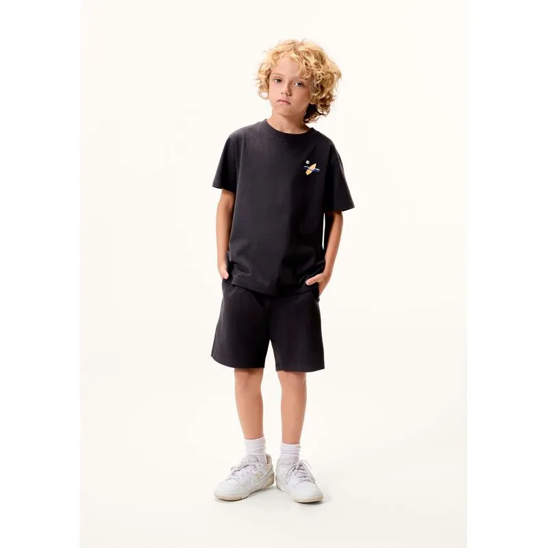 Conjunto Infantil Menino Oversized Estampado - Preto 004