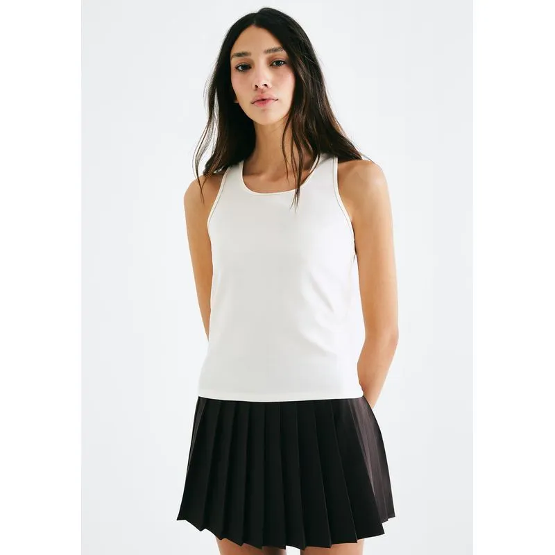 Regata Esportiva Feminina Com Fio LYCRA® - Off white XP