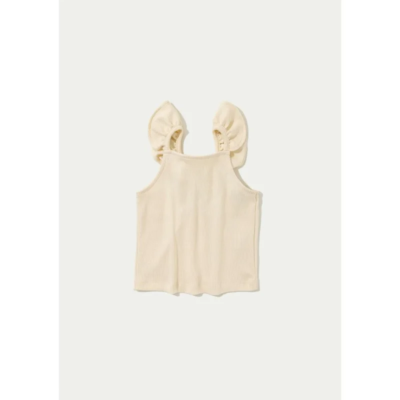 Regata Infantil Menina Canelada Slim - Creme 012