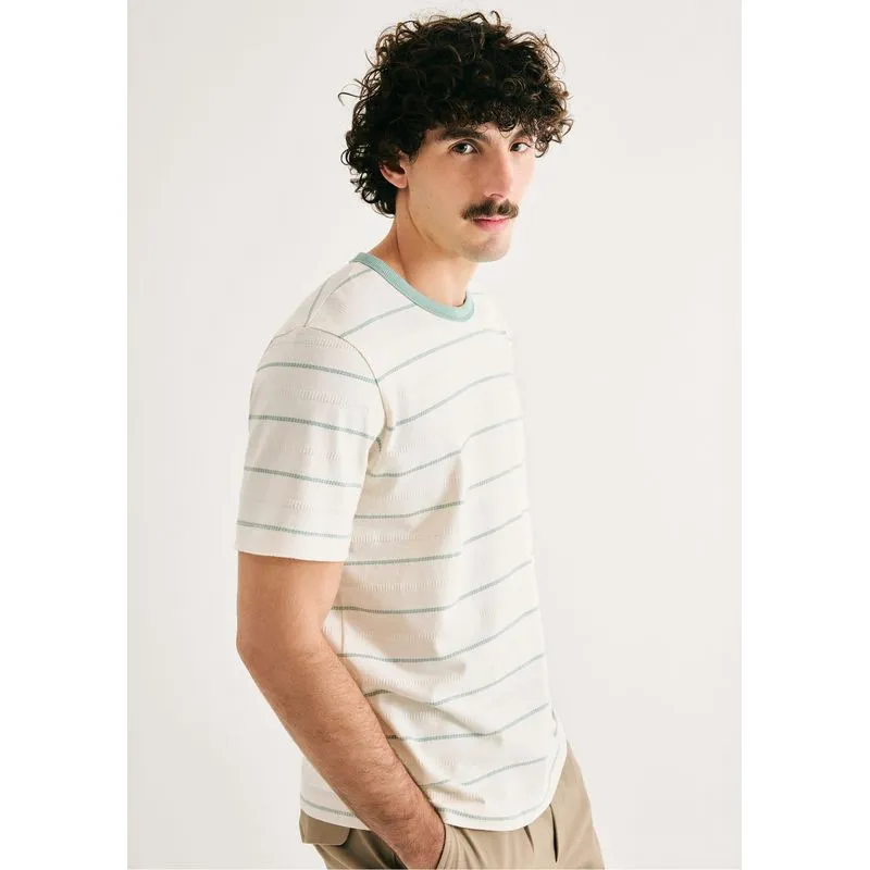 Camiseta Masculina Manga Curta Fio Tinto Listrada - Verde M