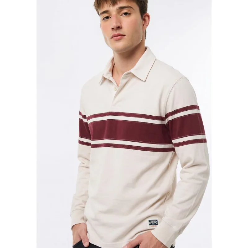 Camisa Polo Masculina Comfort Fio Tinto - Vinho M