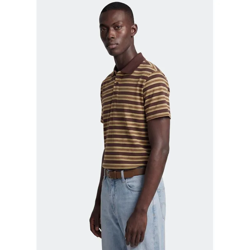 Camisa Polo Masculina Em Piquet Fio Tinto - Vinho M