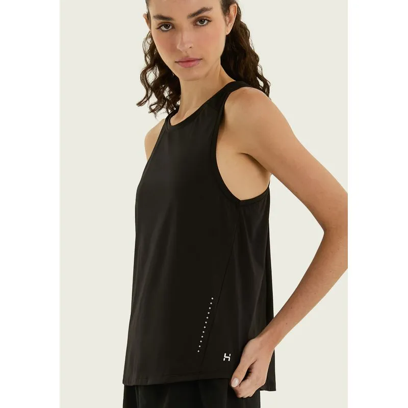 Regata Esportiva Feminina Com Refletivo - Preto XG