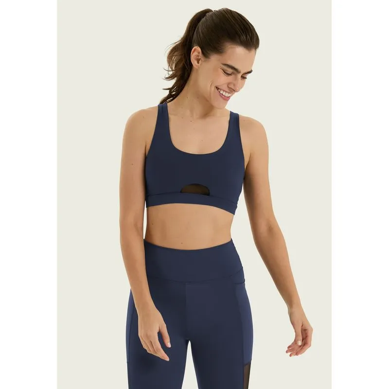Top Esportivo Elastizado - Azul P