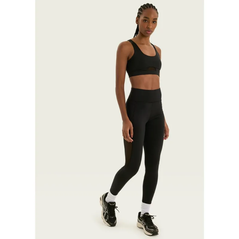 Calça Legging Esportiva Elastizada - Preto XG