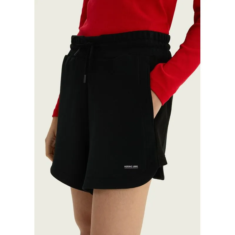 Shorts Feminino Reto Com Amarração - Preto M