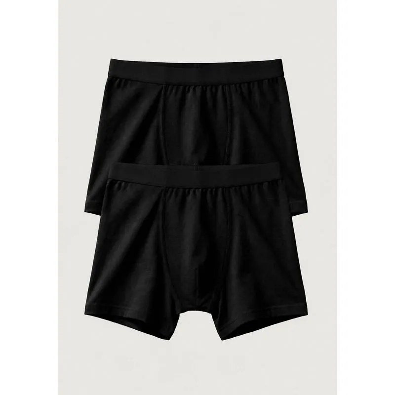 Kit Com 2 Cuecas Boxer Hering Refresca - Preto G