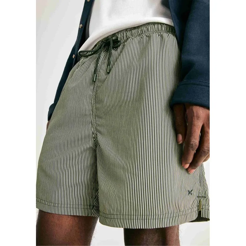 Shorts De Banho Masculino Listrado - Verde XXG