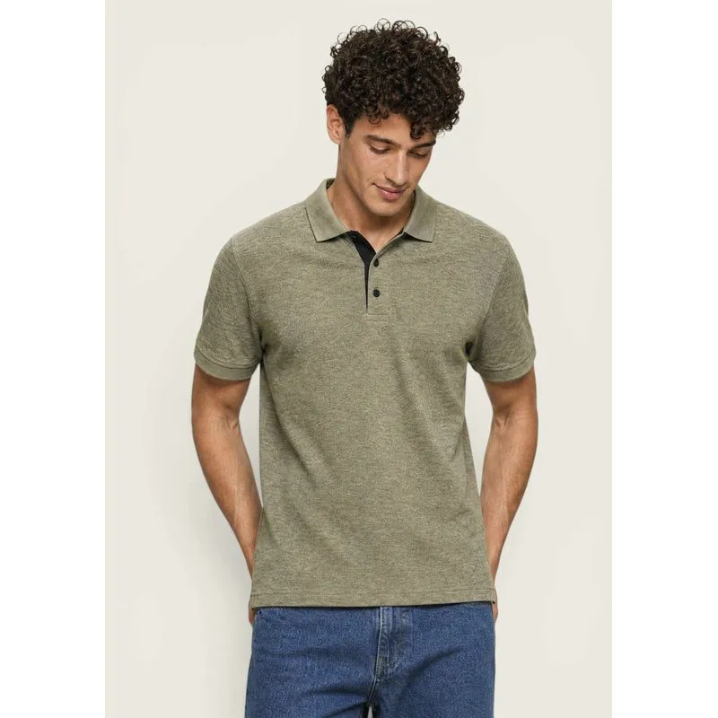 Camisa Polo Masculina Manga Curta - Verde XXG