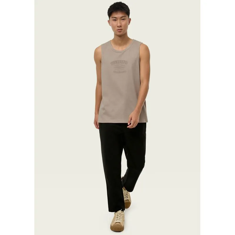 Regata Básica Masculina Regular Com Estampa - Marrom XG