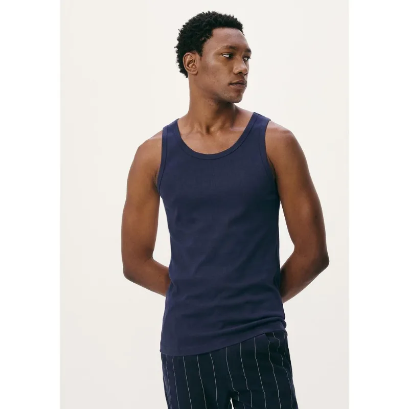 Regata Básica Masculina Slim - Azul XXG