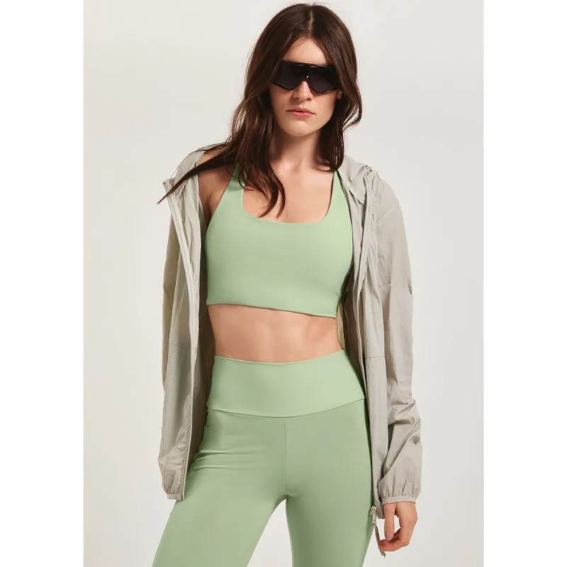 Top Esportivo Feminino Hero Com Fio Lycra® - Verde G
