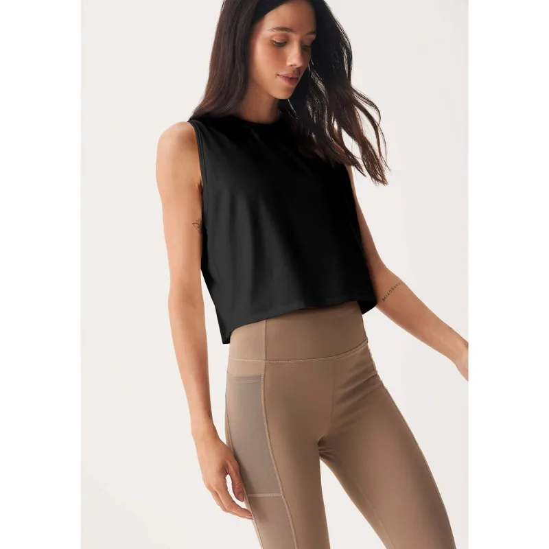 Regata Esportiva Feminina Básica Easy Care - Preto XG