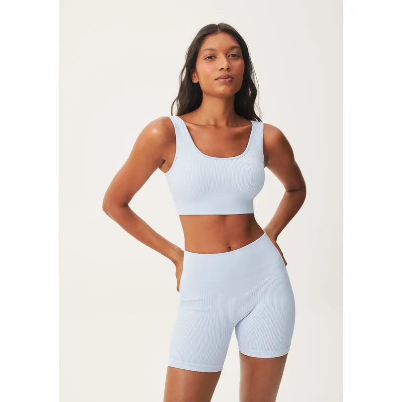 Top Esportivo Canelado Sem Costura - Azul XP