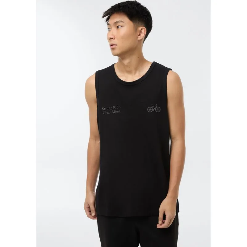 Regata Básica Masculina Regular Com Estampa - Preto XXG