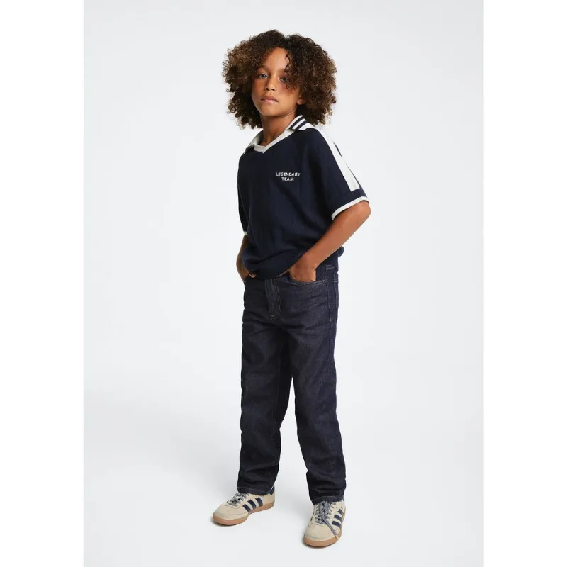 Calça Jeans Infantil Menino Reta - Azul 006