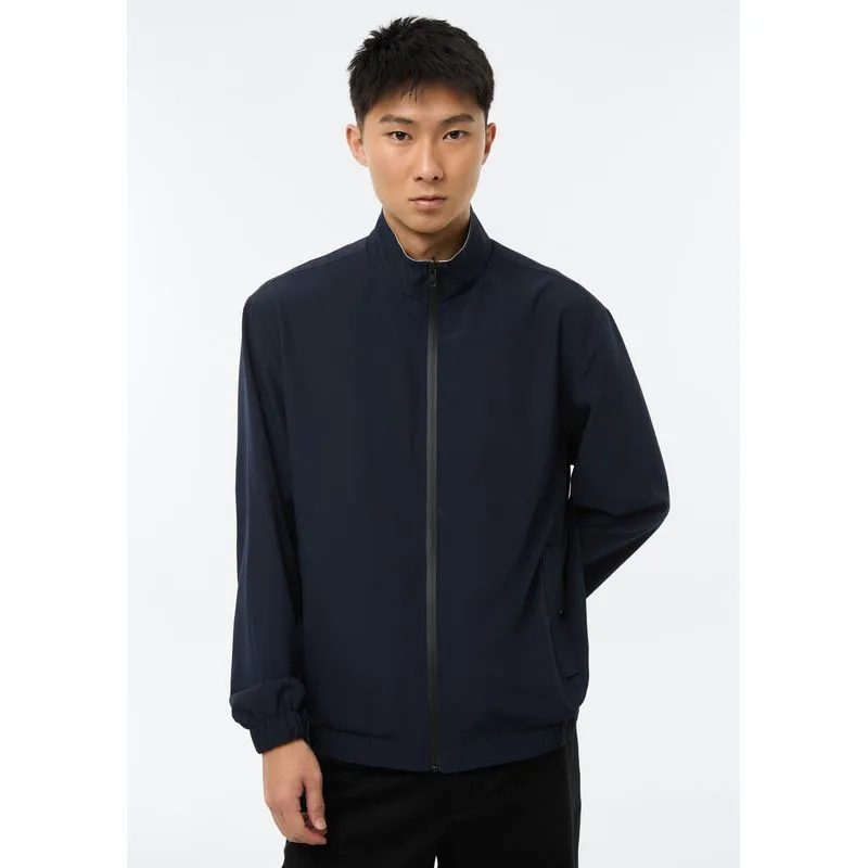 Jaqueta Masculina Bomber Dupla Face - Azul XG