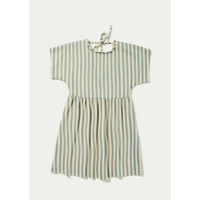 Vestido Infantil Curto Estampado - Verde 014