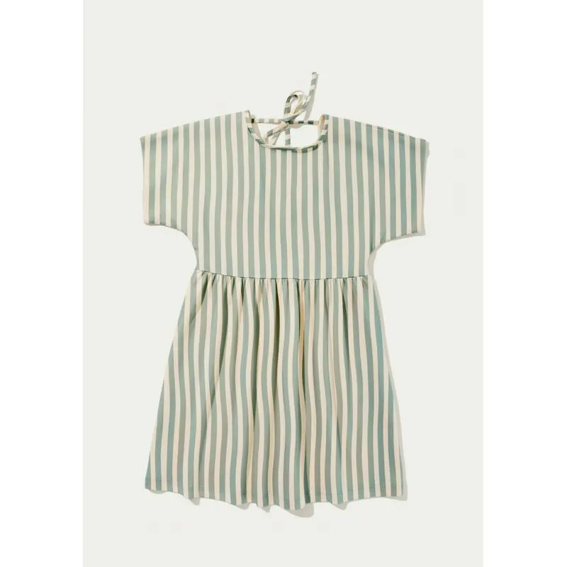 Vestido Infantil Curto Estampado - Verde 016