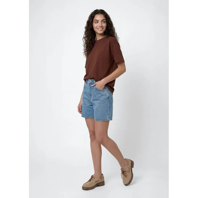Shorts Jeans Feminino Reto - Azul 042