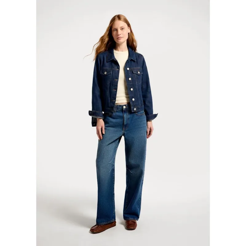 Jaqueta Jeans Feminina - Azul G