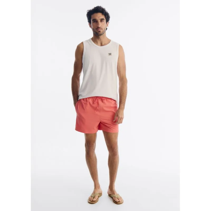Shorts De Banho Masculino Texturizado - Rosa G