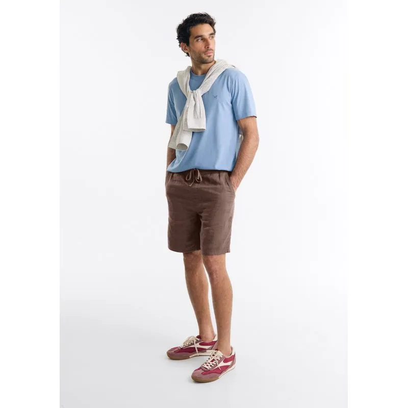 Bermuda Masculina Rústica Texturizada - Bege XXG