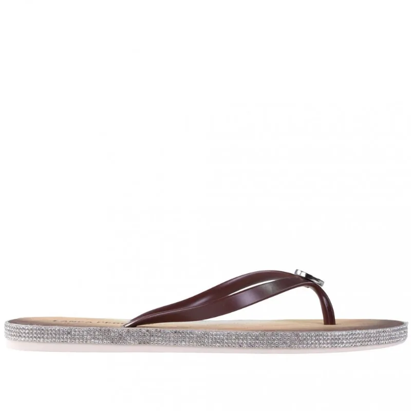 Chinelo Feminino Lança Perfume 537ch000644 37/38 / Marrom