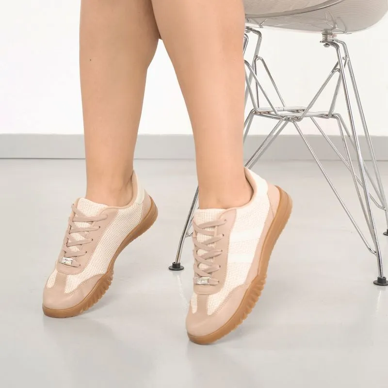 Tênis Casual Moleca Sardenha Neo Feminino Creme 33