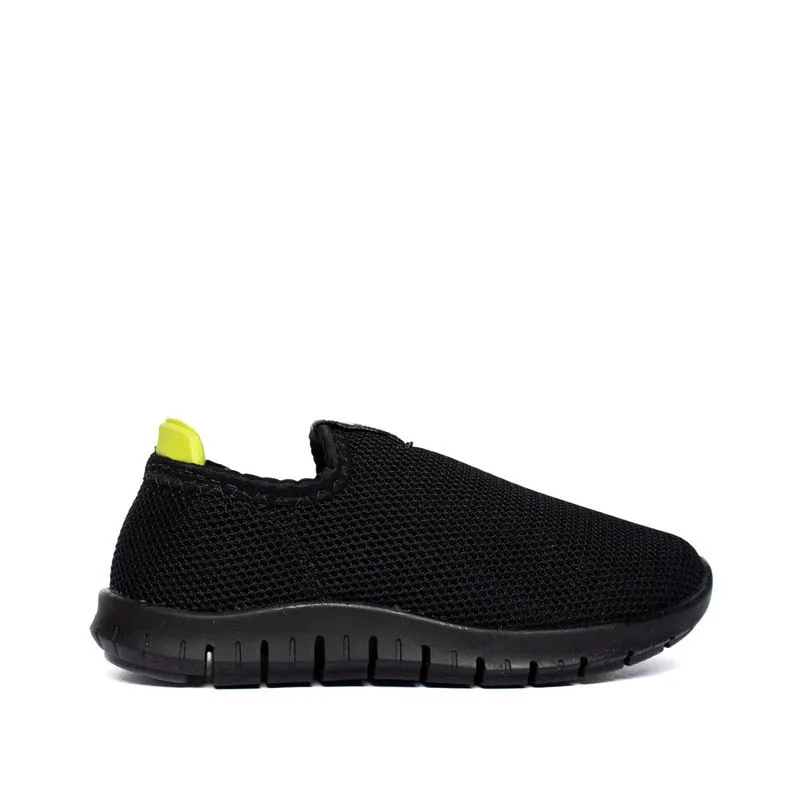 Tênis Infantil Molekinho Baby Casual Nylon Mesh Preto/Verde - 25