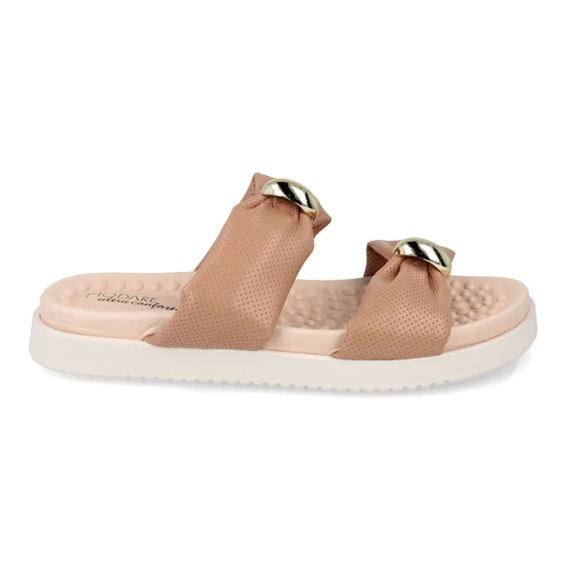 Tamanco Modare Comfort Slide Feminino Nude NUDE - 35