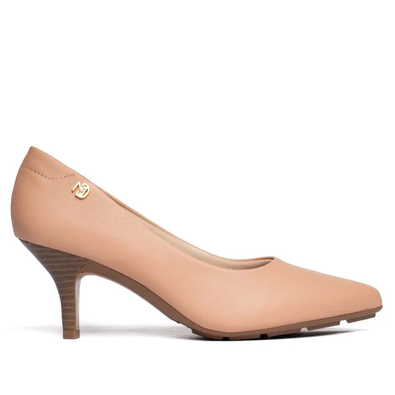 Scarpin Feminino Modare Napa Salto Baixo Nude - 38