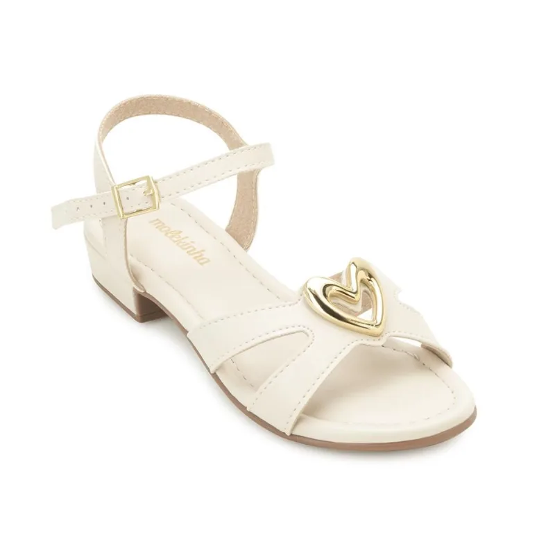 Sandália Molekinha C MK25-23181 27 / Creme
