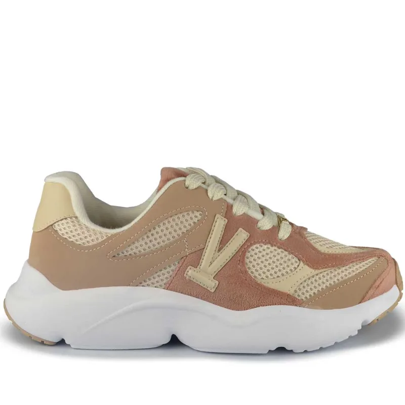 Tênis Casual Vizzano Feminina 1440.110 30429 NYLON BCO OFF 34