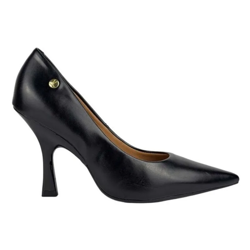 Sapato Scarpin Vizzano Salto Alto Fino Bico Fino 39 / Preto