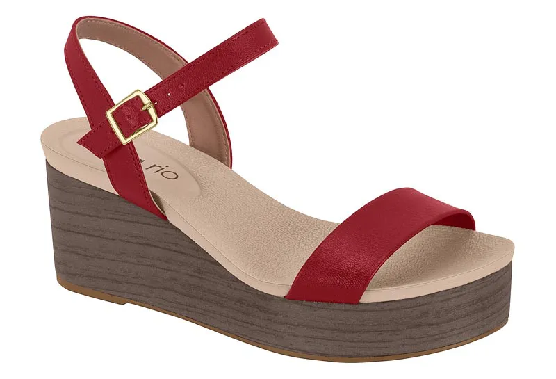 BEIRA RIO SANDALIA ANABELA FEMININA 8407.135