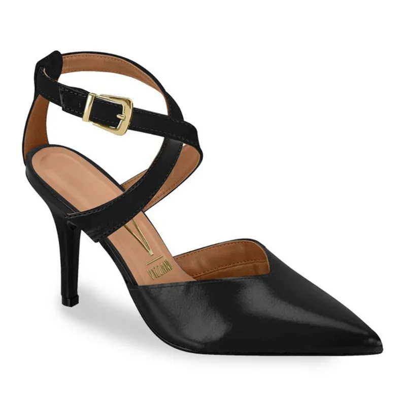 Scarpin Vizzano Slingback Preto Feminino 40