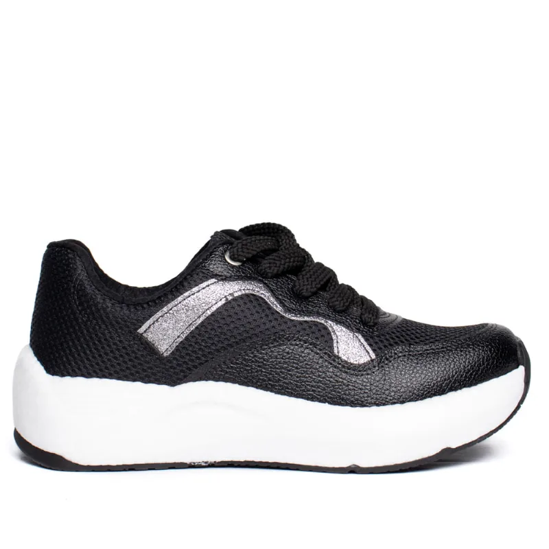 Tênis Feminino Beira Rio Chunky Nylon Sport Preto - 39