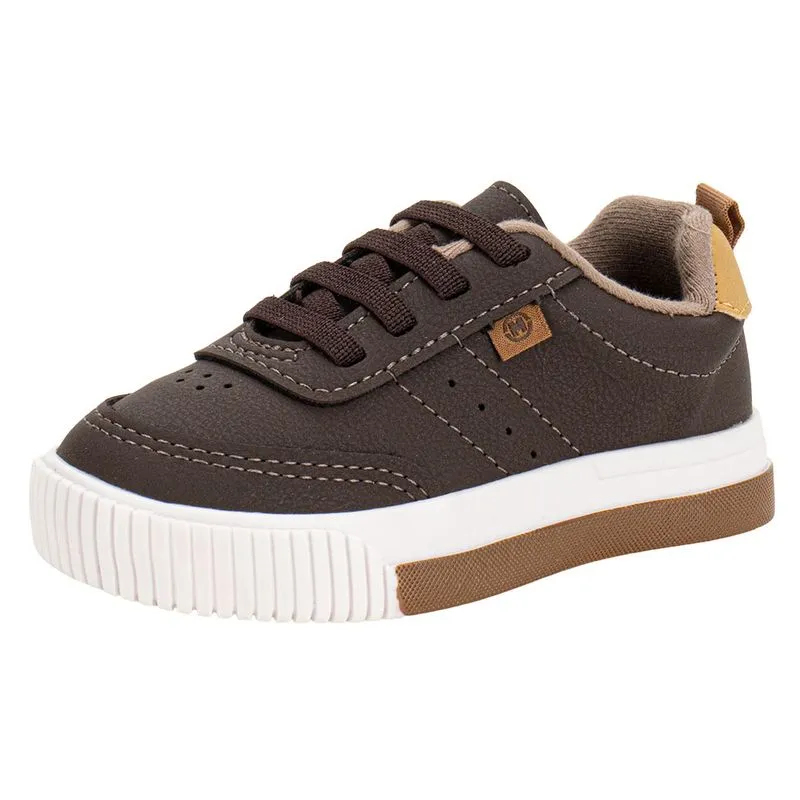 Tênis Infantil Masculino Baby Molekinho 2615226 CAFÉ 23