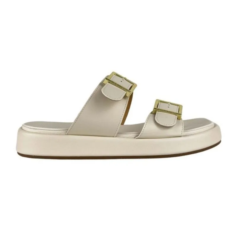 Sandália Papete Vizzano Plataforma com Fivelas 38 / Off White