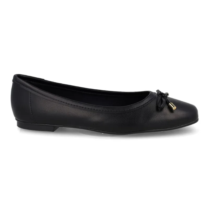 Sapatilha Moleca Laço Feminina Preta 36 PRETO