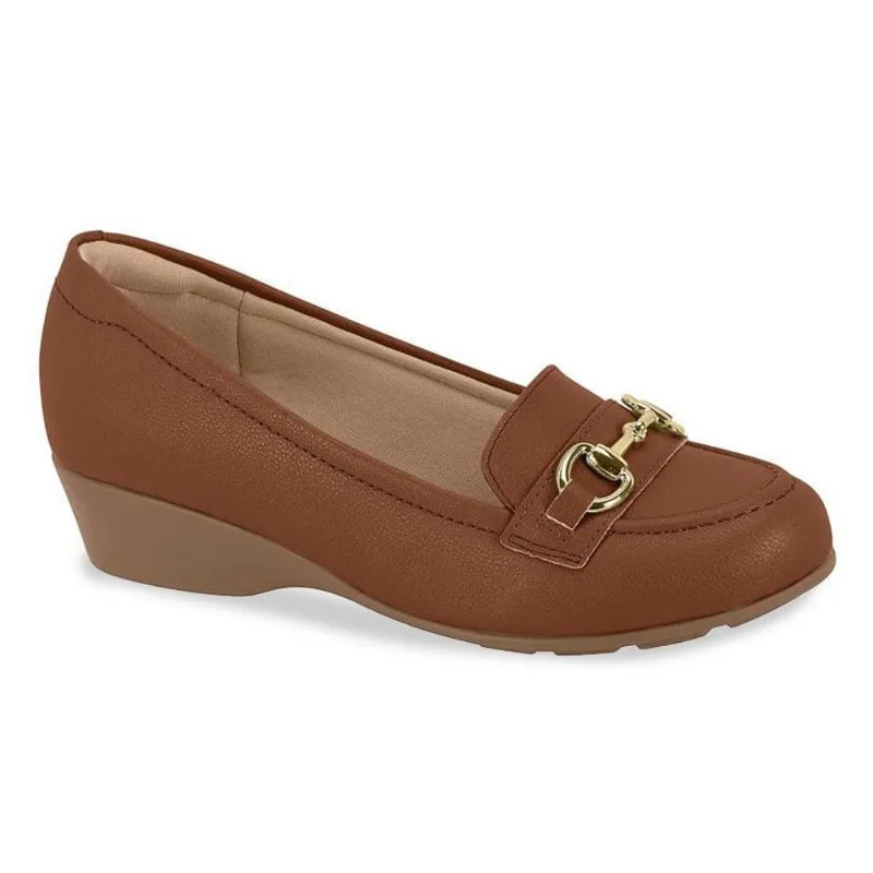 Sapato Casual Modare Napa Floather Feminino Marrom 35