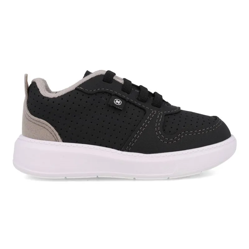Tênis Infantil Molekinho Casual Preto PRETO/CINZA - 20