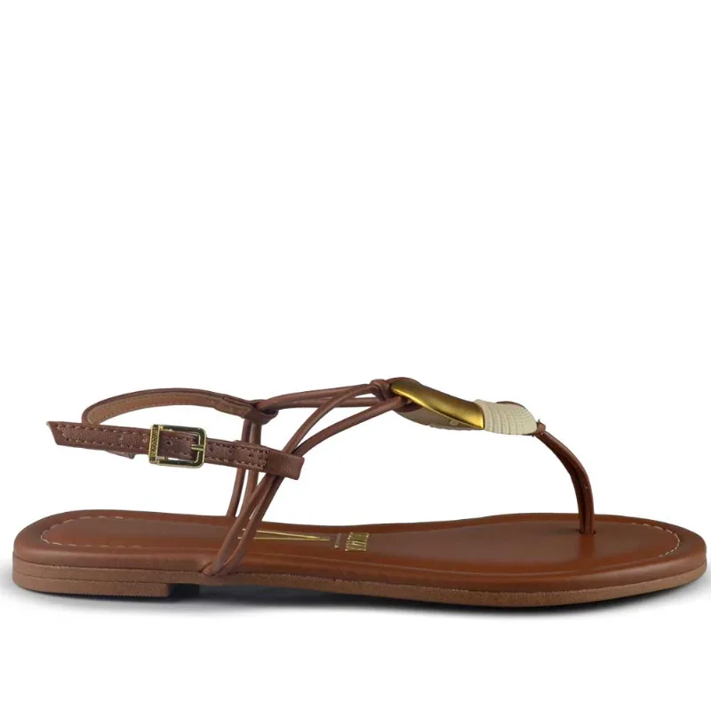 Sandália Rasteira Vizzano Feminino 6371.1001 7286 PELICA MOOCA 35