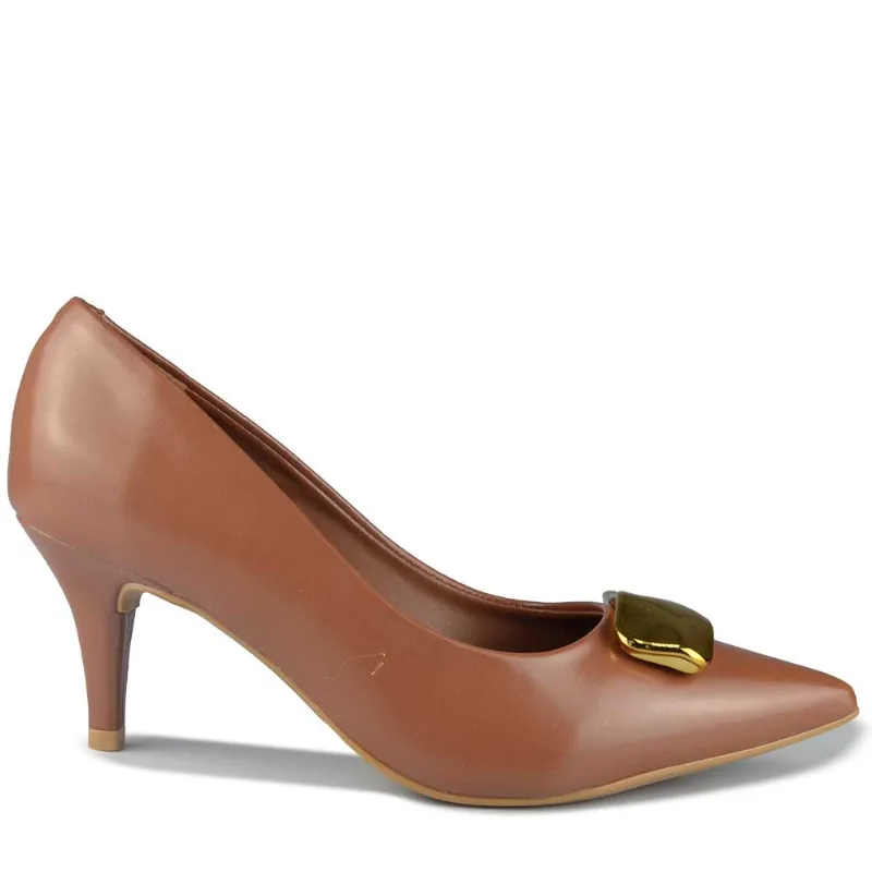 Scarpin Salto Fino Vizzano Feminino 1185.1445 29918 NAPA MOOCA 36