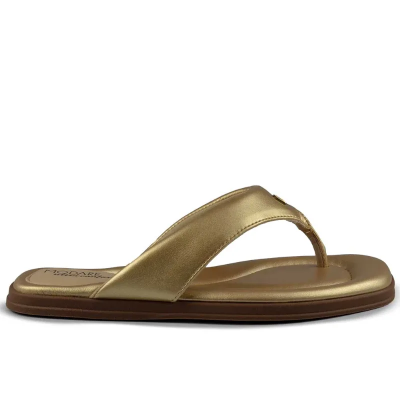 Tamanco Rasteiro Modare Feminino 7212.102 30420 NP DOURADO 40