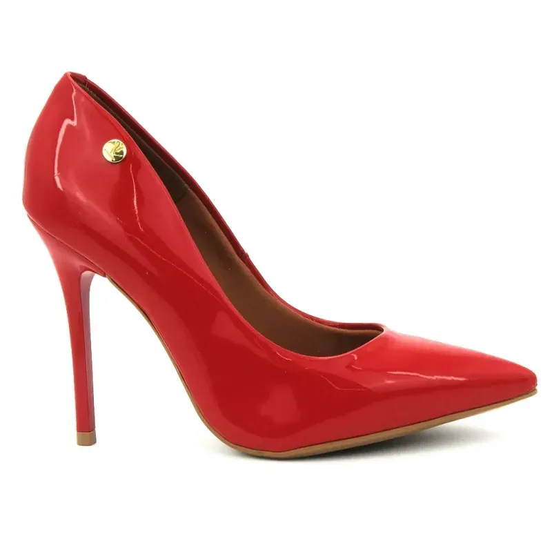 Sapato Vizzano Scarpin Vermelho Feminino 34