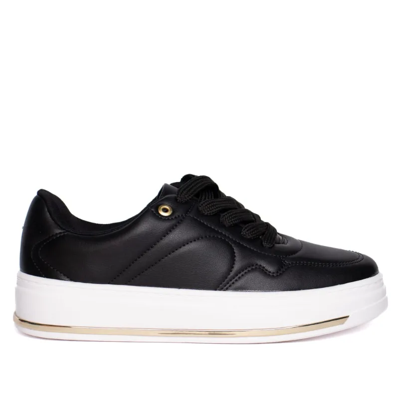 Tênis Feminino Beira Rio Napa Soft Milano Preto - 39